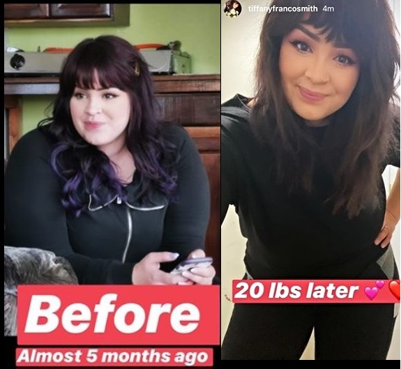 90 Day Fiance - Tiffany Franco Smith Before and After Weight Loss