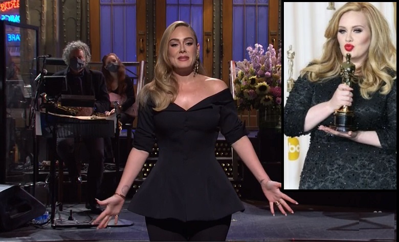 Adele 100 LB Weight Loss Debut on SNL