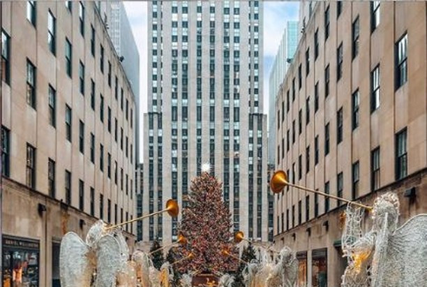 Rockefeller Christmas tree 2019 Instagram