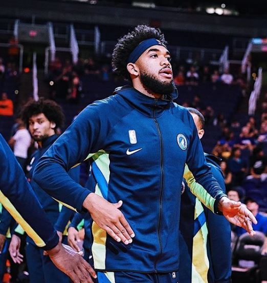 Karl Anthony Towns Pic Instagram