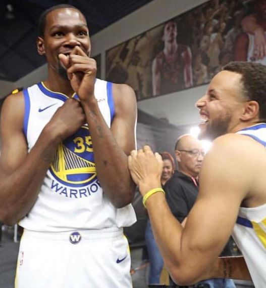 Kevin Durant Stephen Curry Instagram
