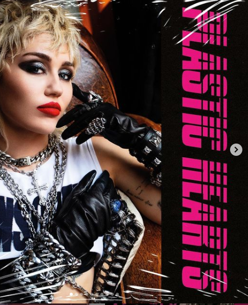 Miley Cyrus, Official Insagram Post Album Cover