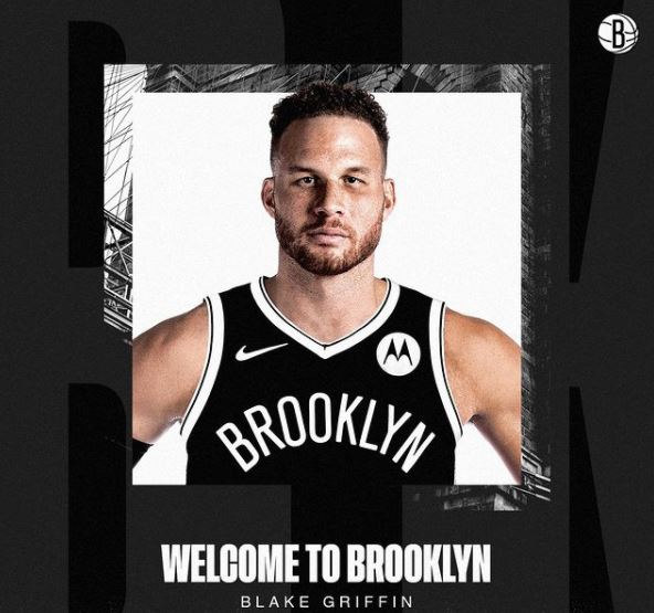 Brooklyn Nets Blake Griffin Instagram