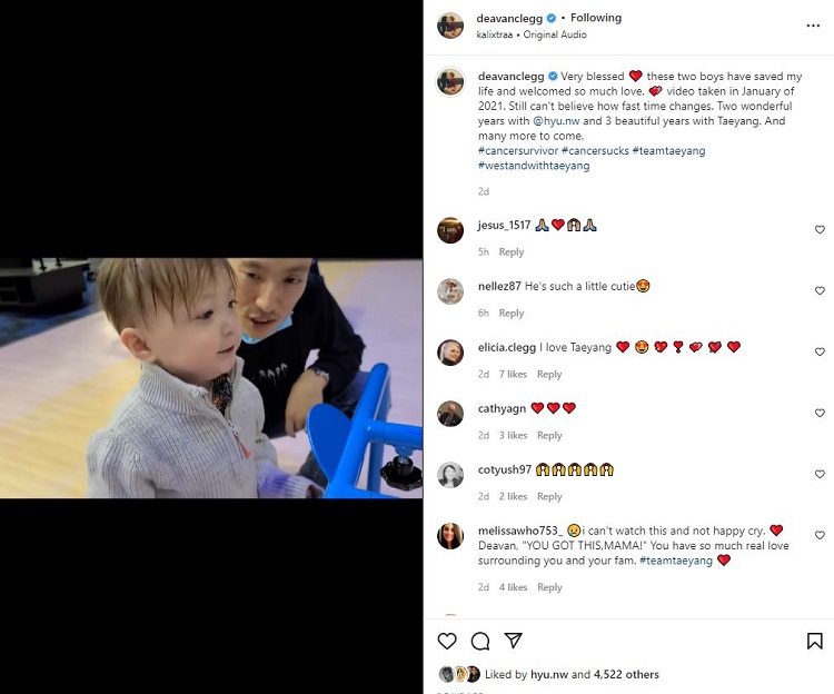 90 Day Fiance Deavan Clegg Taeyang Topher Instagram
