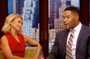Kelly Ripa and Michael Strahan on Live - YouTube/Inside Edition