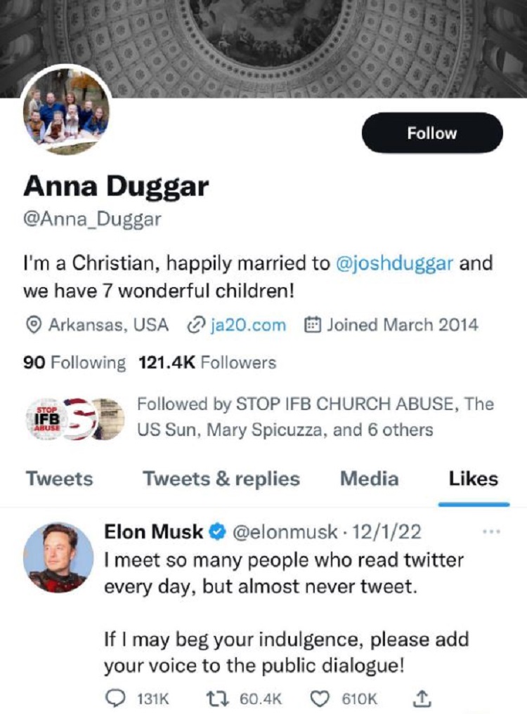 Counting On Anna Duggar Twitter
