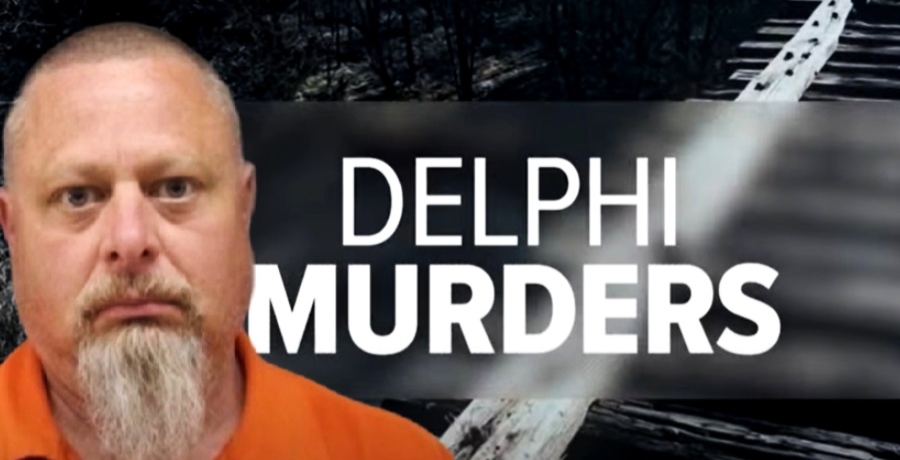 Delphi murder cover photo featuring Richard Allen's mugshot, Westville Correctional Facility