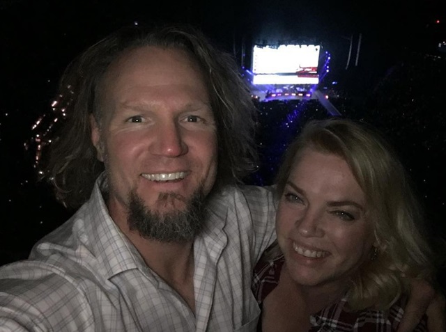 Kody Brown & Janelle Brown From Sister Wives, TLC, Sourced From @janellebrown117 Instagram