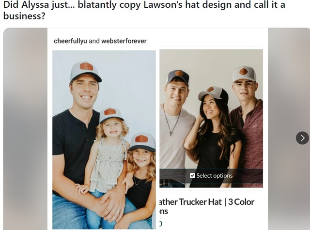 John Webster, Lawson Bates, Tiffany Bates, Warden Bates From Bringing Up Bates, Sourced From @websterforever Instagram / Reddit