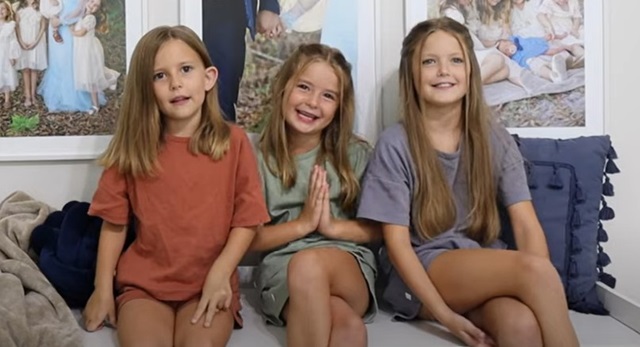 Lexi, Zoey, Allie Webster, From Bringing Up Bates, Sourced From Webster Family YouTube