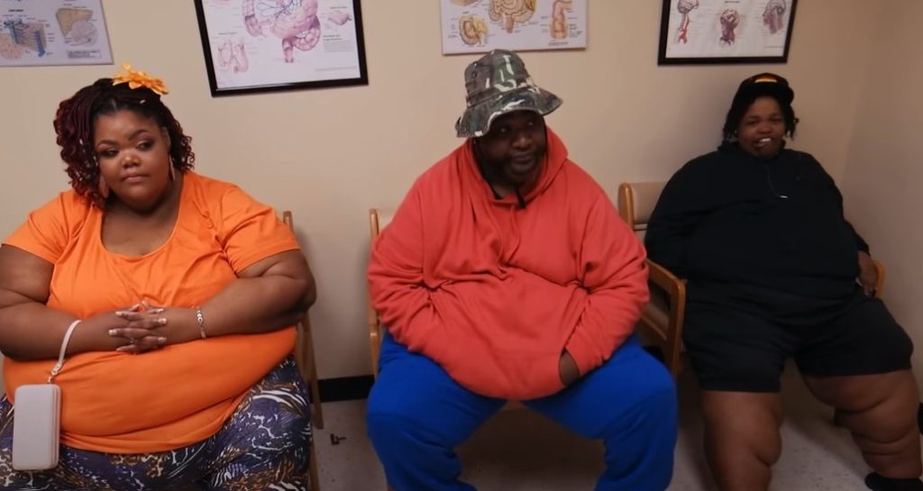 Brandie, Roshanda, & Clarence Perrio From My 600-Lb Life, TLC, Sourced From TLC YouTube